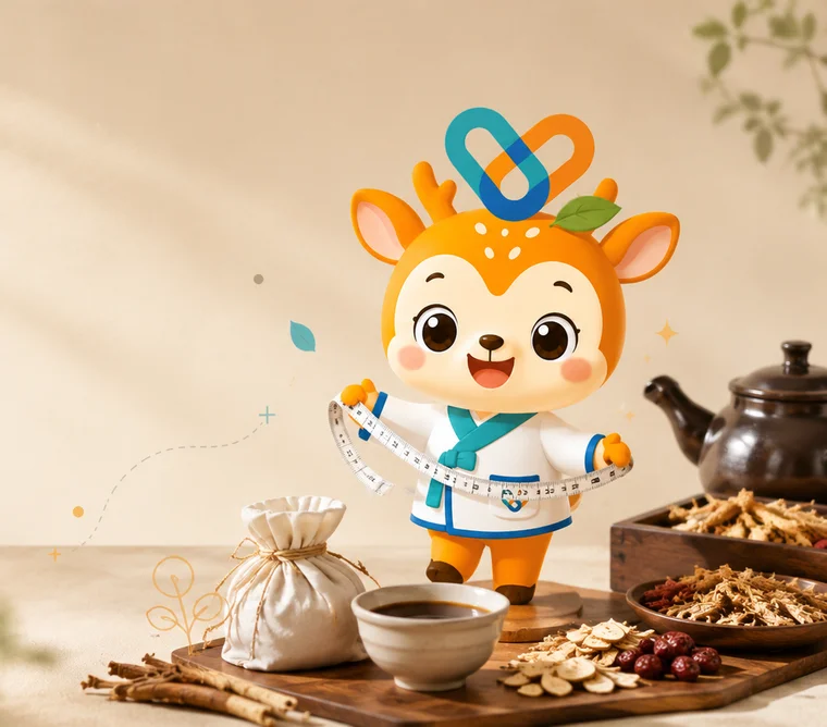 한방 다이어트, 줄자를 든 아이조아 캐릭터
